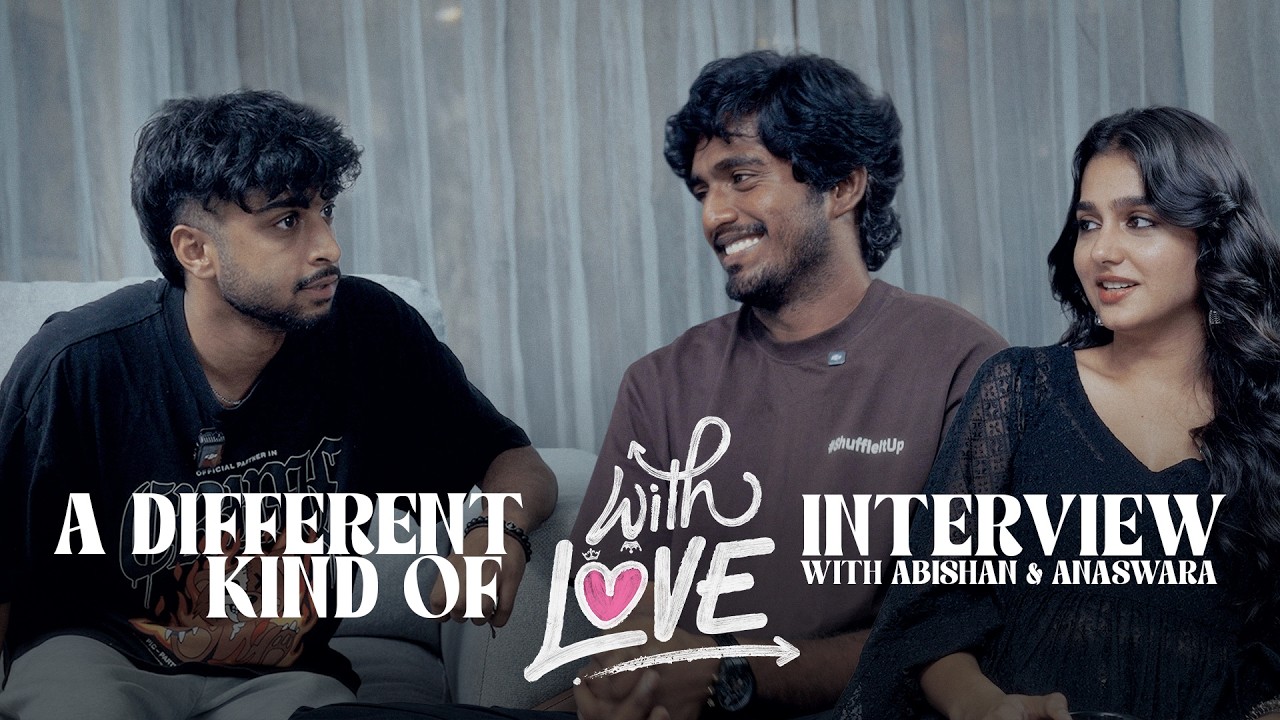 A Different Kind Of Interview with Abishan and Anaswara | With Love | Chinna Thamizha