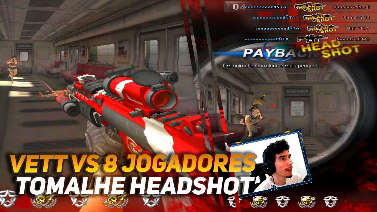 VETT JOGANDO 1 VS 8 NO MAPA MSTATION