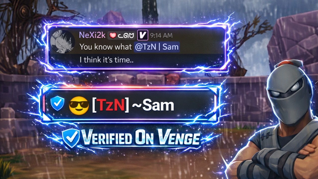 So i got verified in Venge.io....