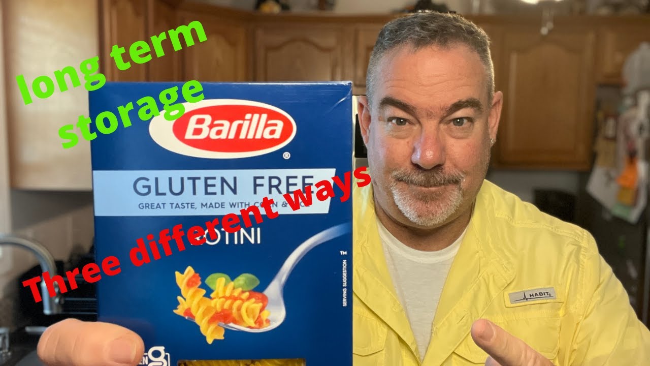 3 differnt ways to store pasta long term