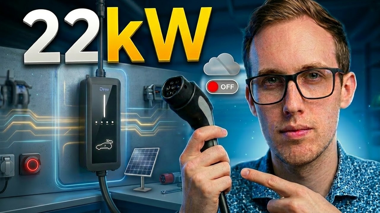The Ultimate Universal EV Charger! 22kW, Solar Ready & 100% Offline Config