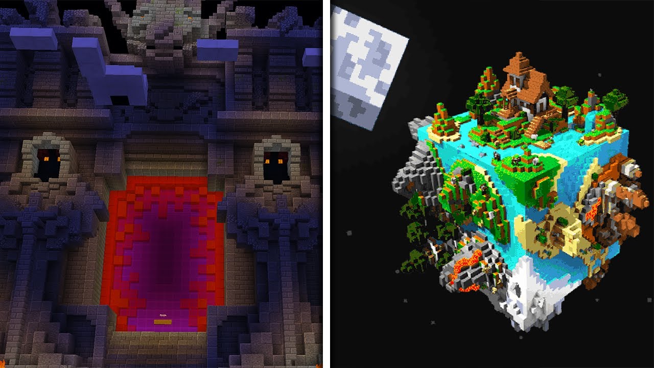 Minecraft: MISC | The Parkour and Puzzle Sections (Part 1)