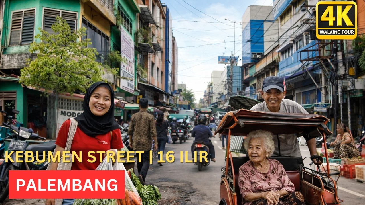 Walking Through Jalan Kebumen | Palembang’s Historic Market Street