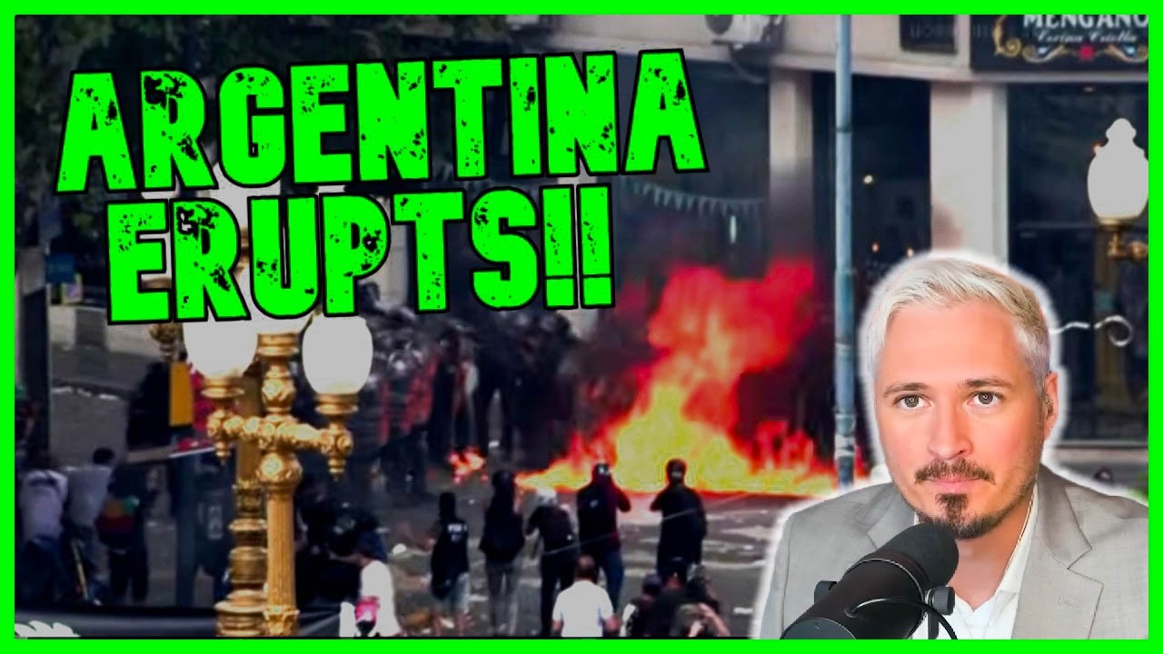 Argentina ERUPTS In VIOLENT PROTEST As Milei BRINGS BACK SLAVERY! | The Kyle Kulinski Show