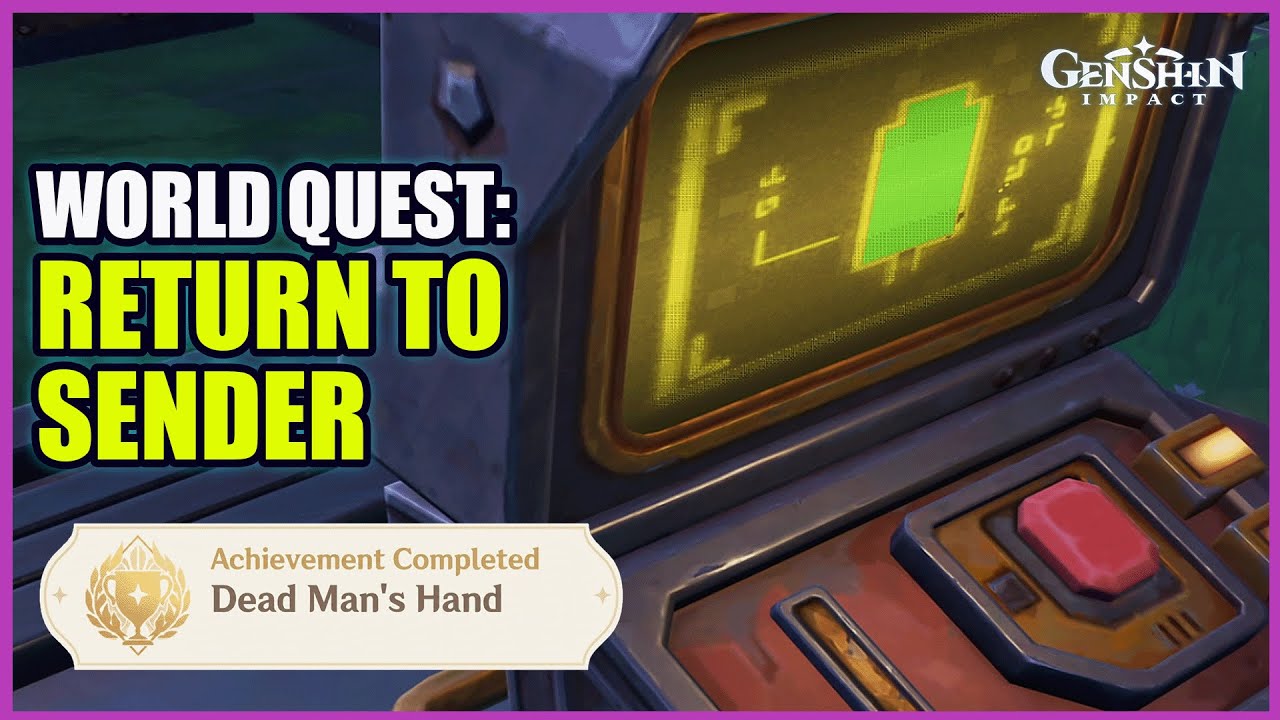 Return to Sender | World Quest & Hidden Achievement | Genshin Impact 6.3 Luna 4