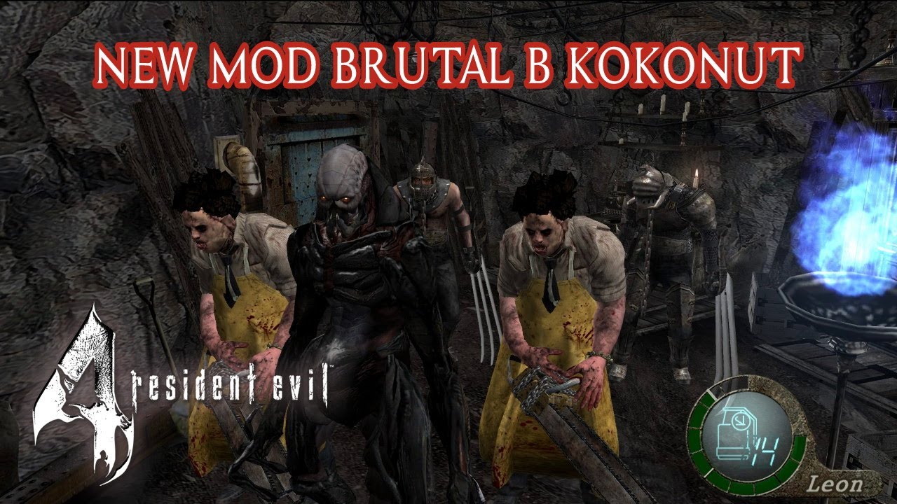 Resident Evil 4 UHD : Mod B Kokonut Revenge New Game Pro #26