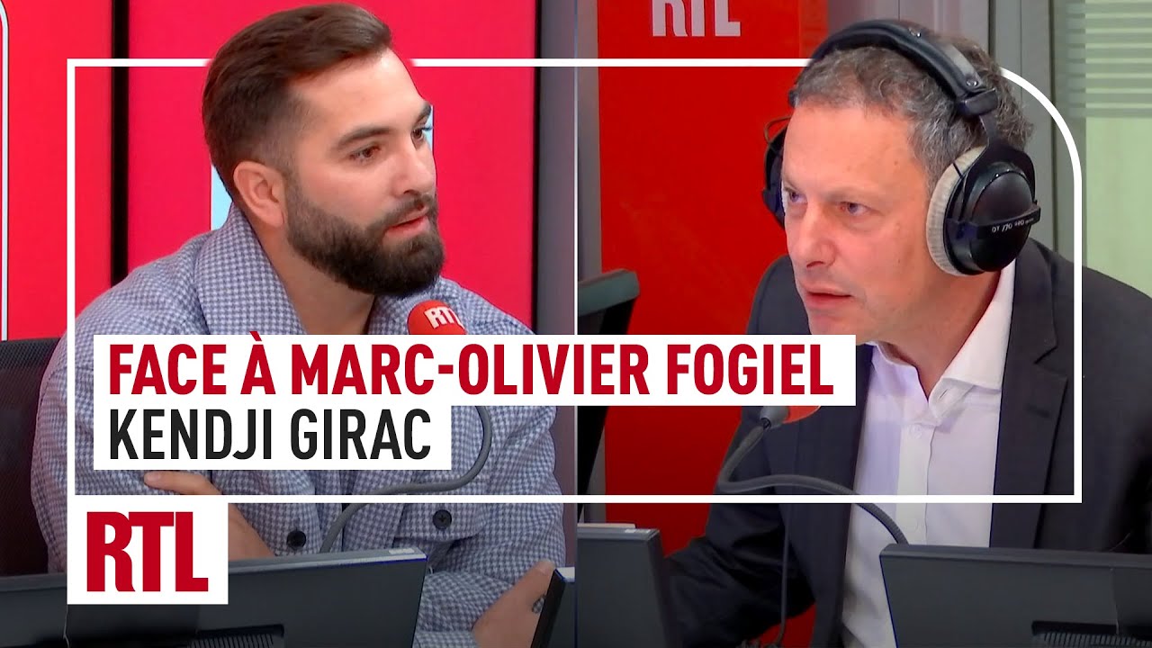 Kendji Girac face à Marc-Olivier Fogiel sur RTL