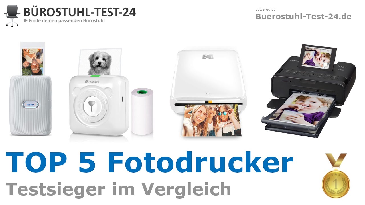 Die besten Fotodrucker (TOP 5) 🥇 Testsieger im Vergleich (gut und günstig)