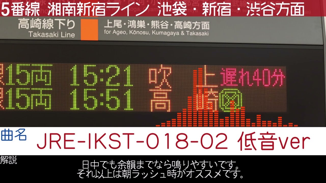 浦和駅発車メロディー集