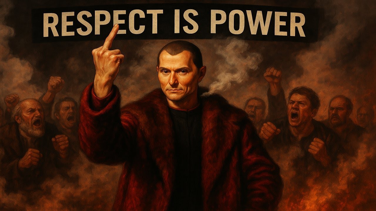 How to Make People Respect You Instantly | The Machiavellian Laws of Respect.