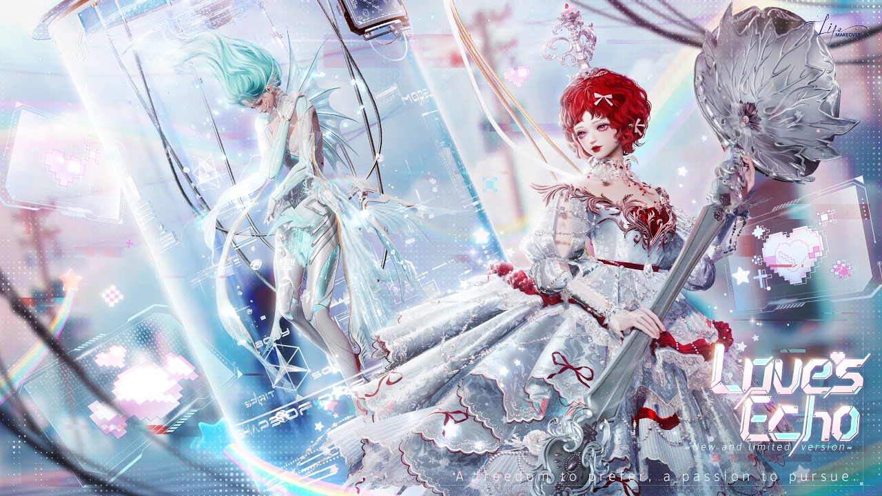 Life Makeover New Version | Love's Echo Preview: Fins Ride the Waves, Infused with Berry Frost.