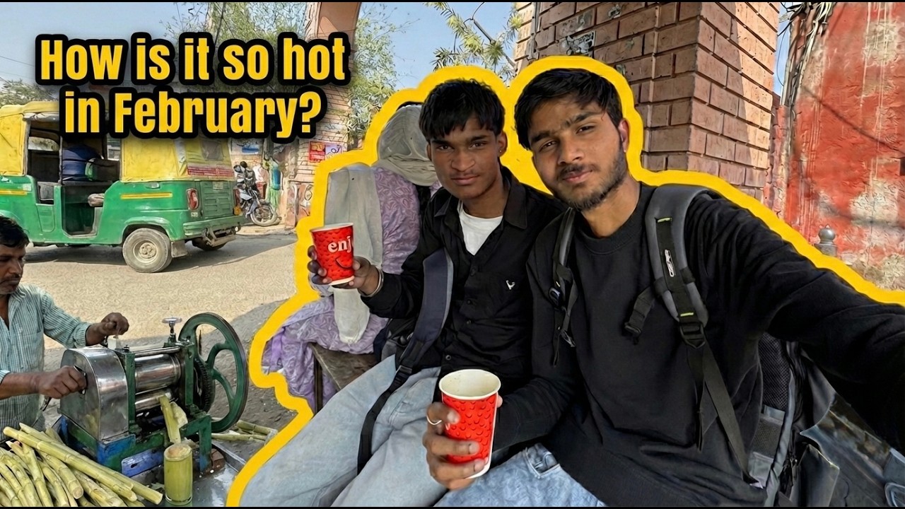 Itni Garmi Kyu Hai Bhaai? ☀️ | Chill with Ganne Ka Juice 🥤| Daily Vlog | RohitRozVlog