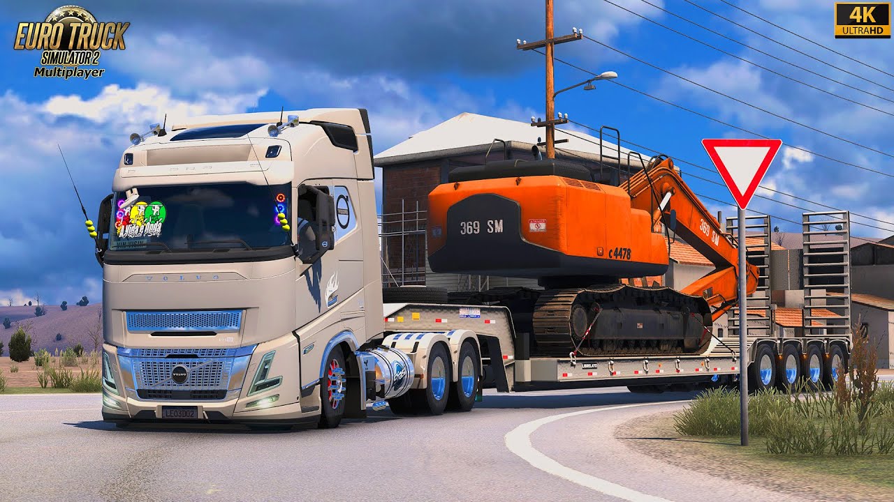 (49 t) Querosene Volvo 780XL Aero Qualificado Tanque Randon NEW R Ets2 1.57