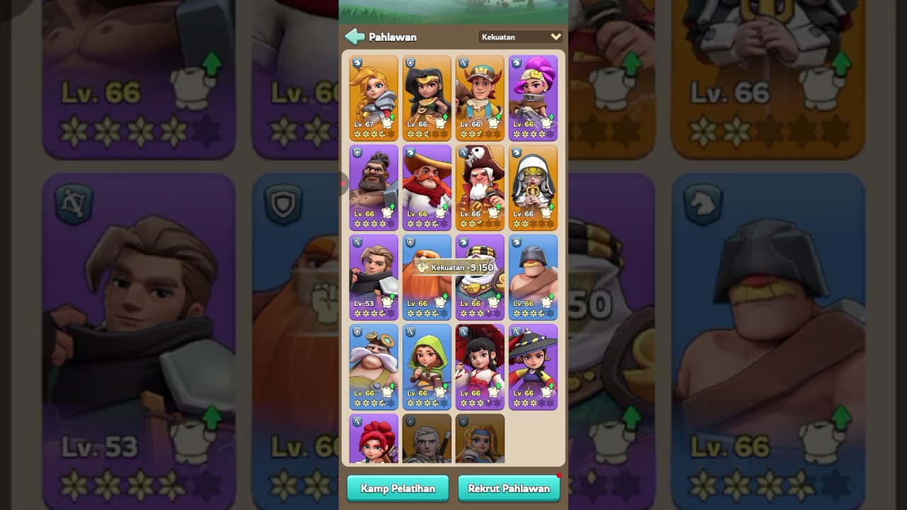 Lagi asik bermain game enak buat aku hiburan😁, yaitu kingshot