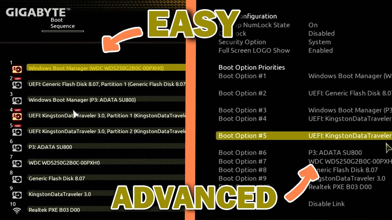 How to Setup Gigabyte Boot Menu for Windows 10/11 - Fix Boot Issues & CSM Support