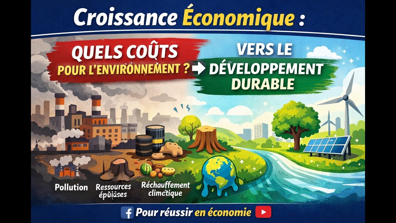 🎧 Podcast : Macroeconomie - CE : quels coûts pour l’environnement ? Vers le DD.