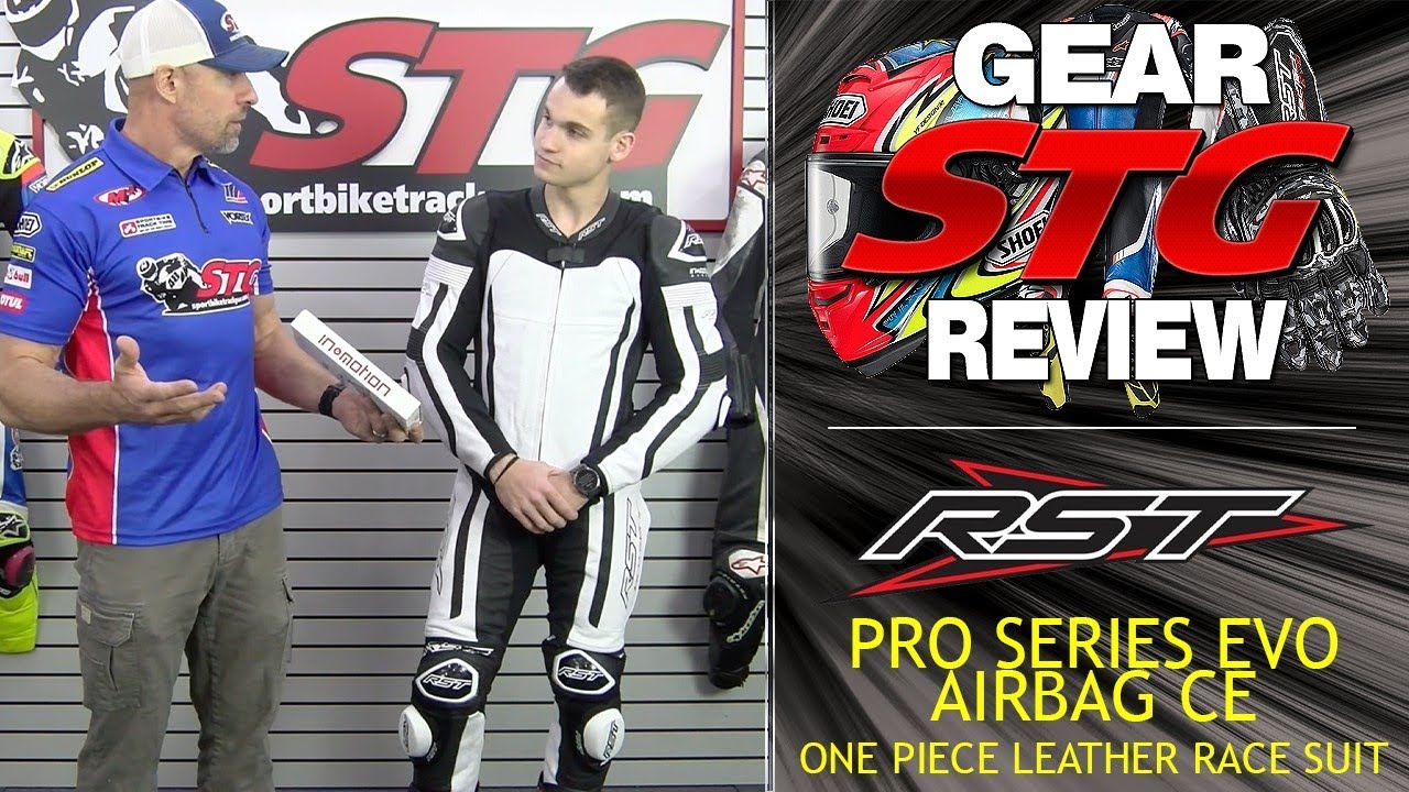 RST Pro Series Evo Airbag CE One Piece Leather Race Suit Review