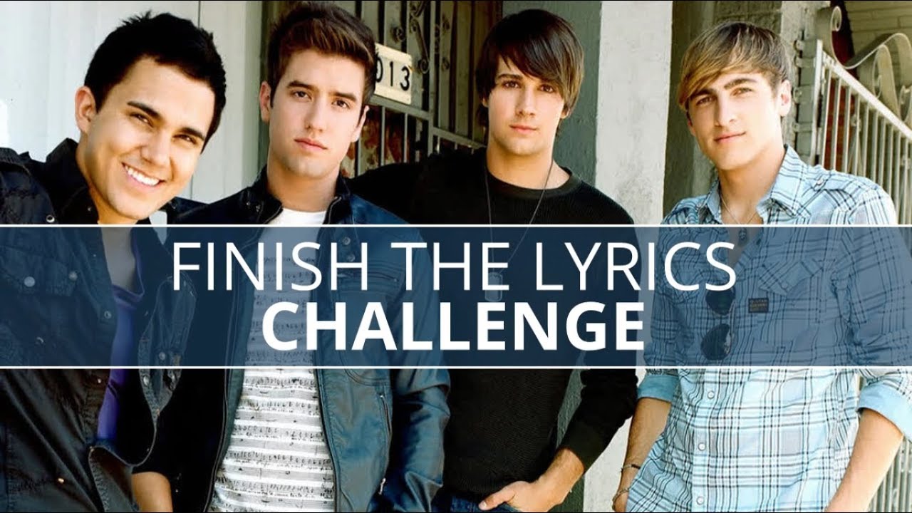 Big Time Rush Finish The Lyrics Challenge