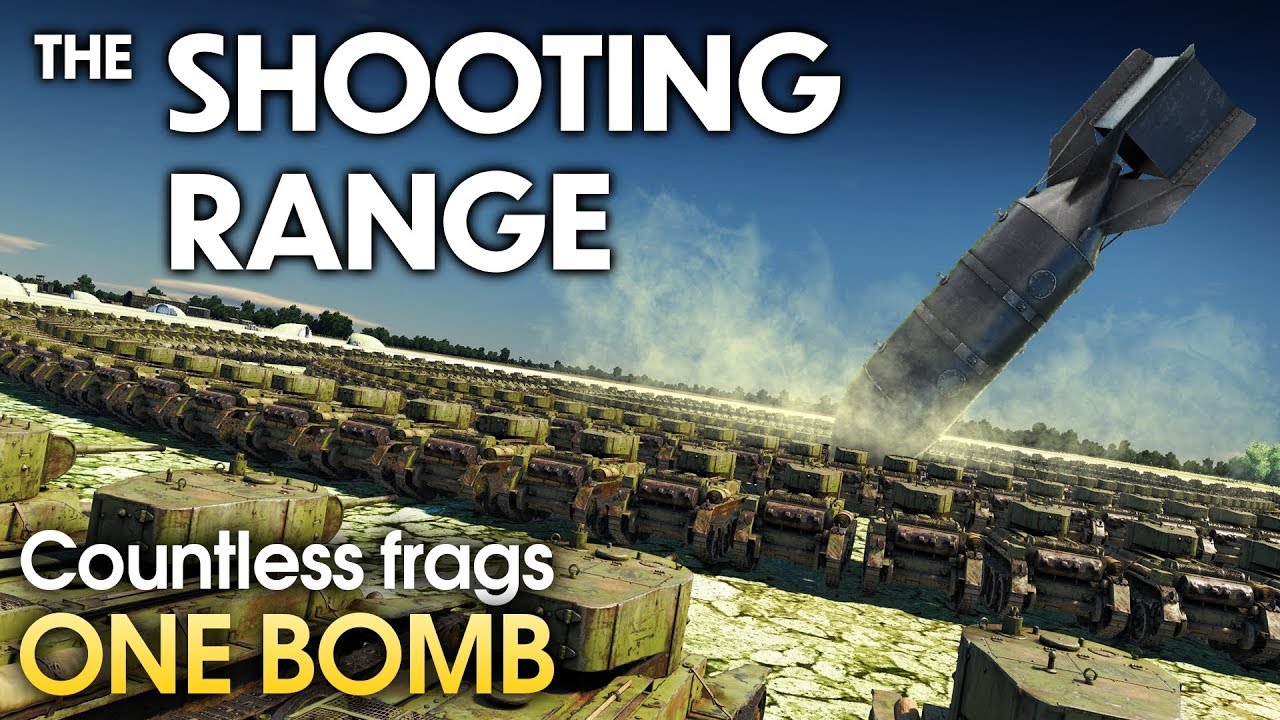 THE SHOOTING RANGE 169: Countless frags — one bomb / War Thunder