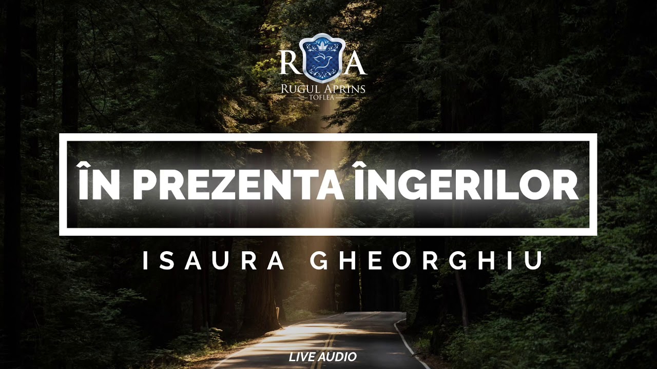 ISAURA GHEORGHIU - ÎN PREZENȚA ÎNGERILOR ( COVER )