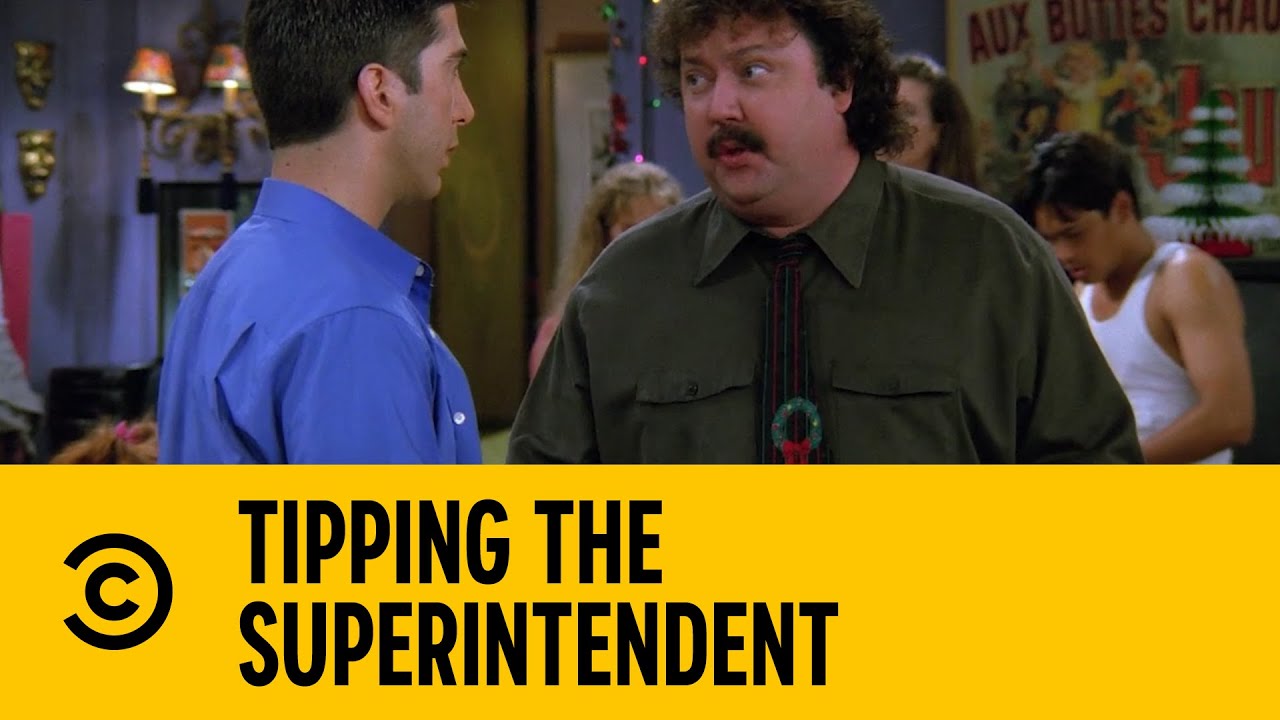 Tipping The Superintendent | Friends | Comedy Central Africa