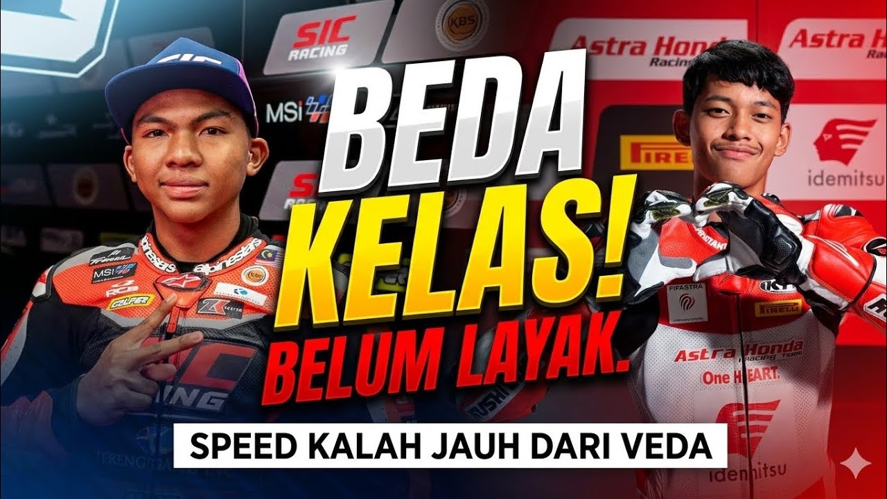 VEDA EGA VS HAKIM DANISH‼️ Debut Berbeda Kelas di Moto3 Thailand 2026! 🇮🇩🔥🇲🇾