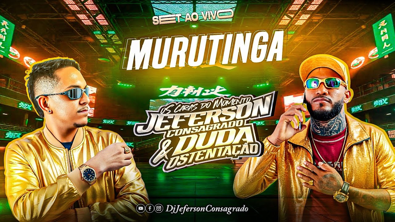 CD AO VIVO NO MURUTINGA DJ JEFERSON CONSAGRADO E DJ DUDA OSTENTA&Ccedil;&Atilde;O 31 DEZEMBRO 2025 R&Eacute;VEILLON 