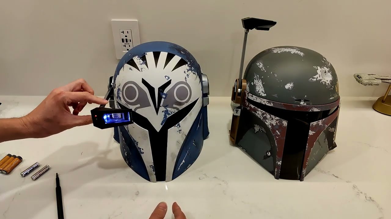 Hasbro Star Wars THe Black Series Bo Katan Helmet Unboxing and Review!