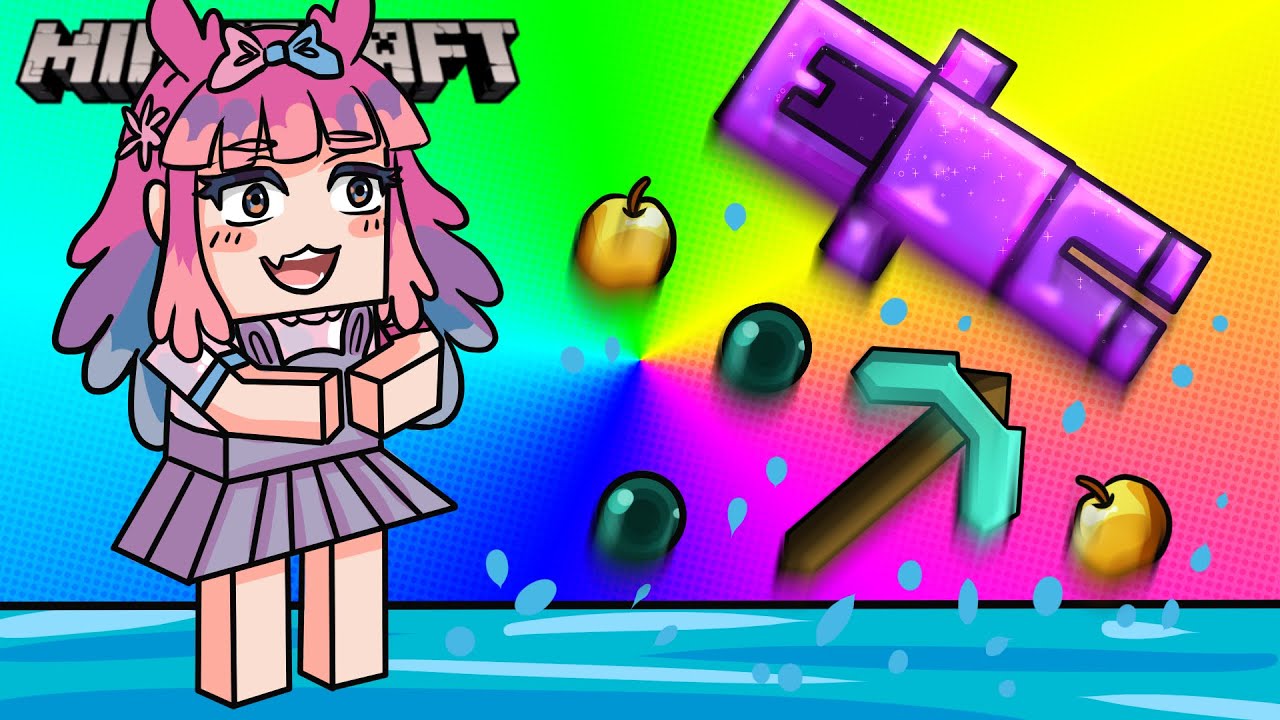 MINECRAFT, ALE STANIE NA WODZIE DAJE ITEMKI! | MINECRAFT