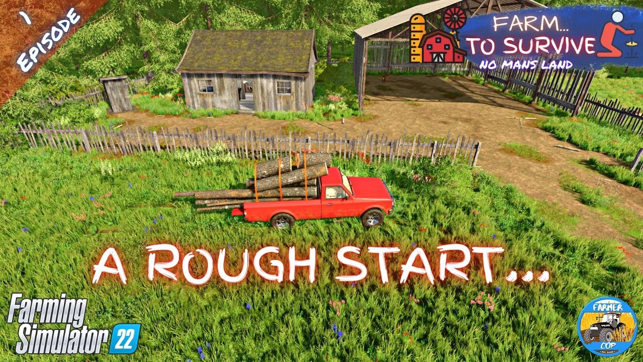 ТЯЖЕЛОЕ НАЧАЛО... — Ничейная земля — Эпизод 1 — Farming Simulator 22