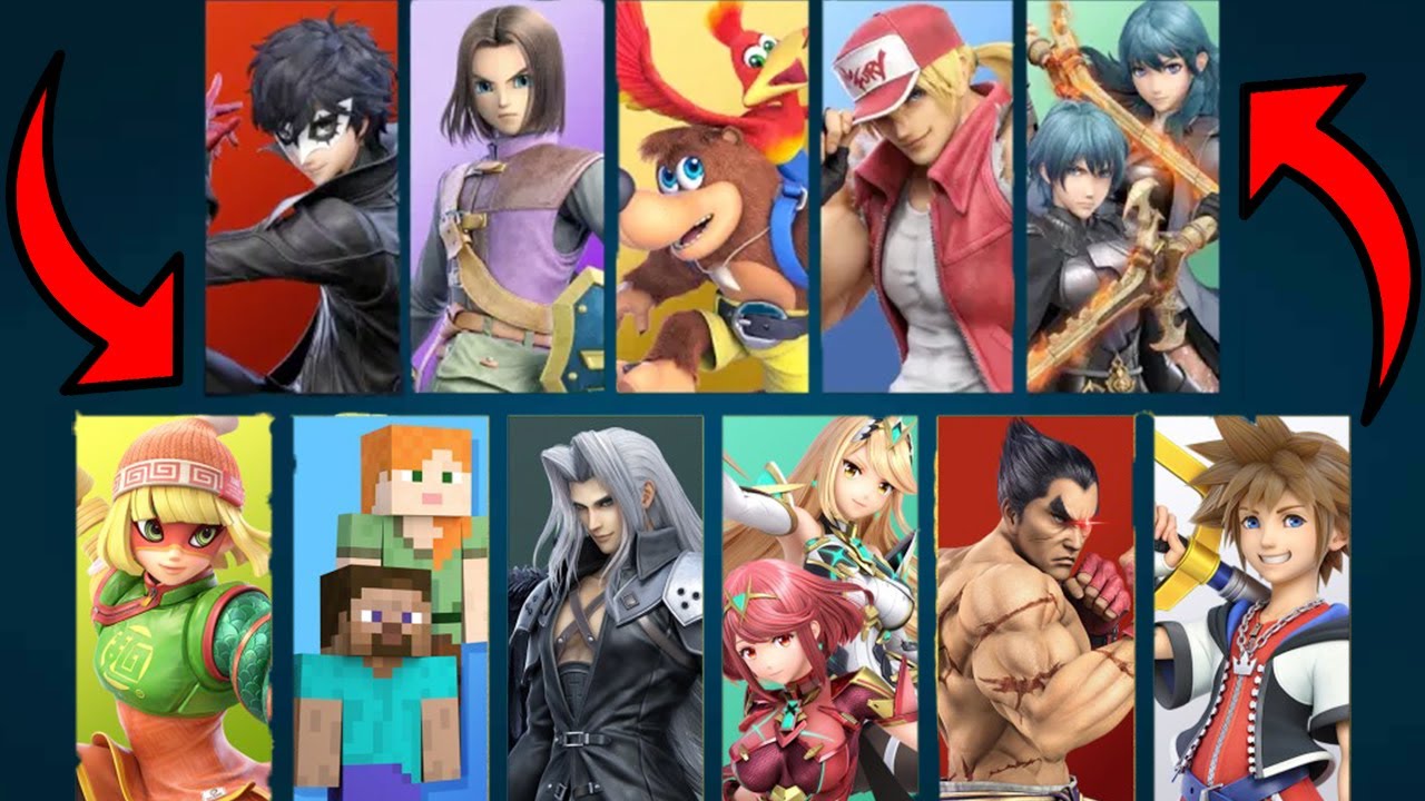 Рейтинг ВСЕХ бойцов из DLC Super Smash Brothers Ultimate