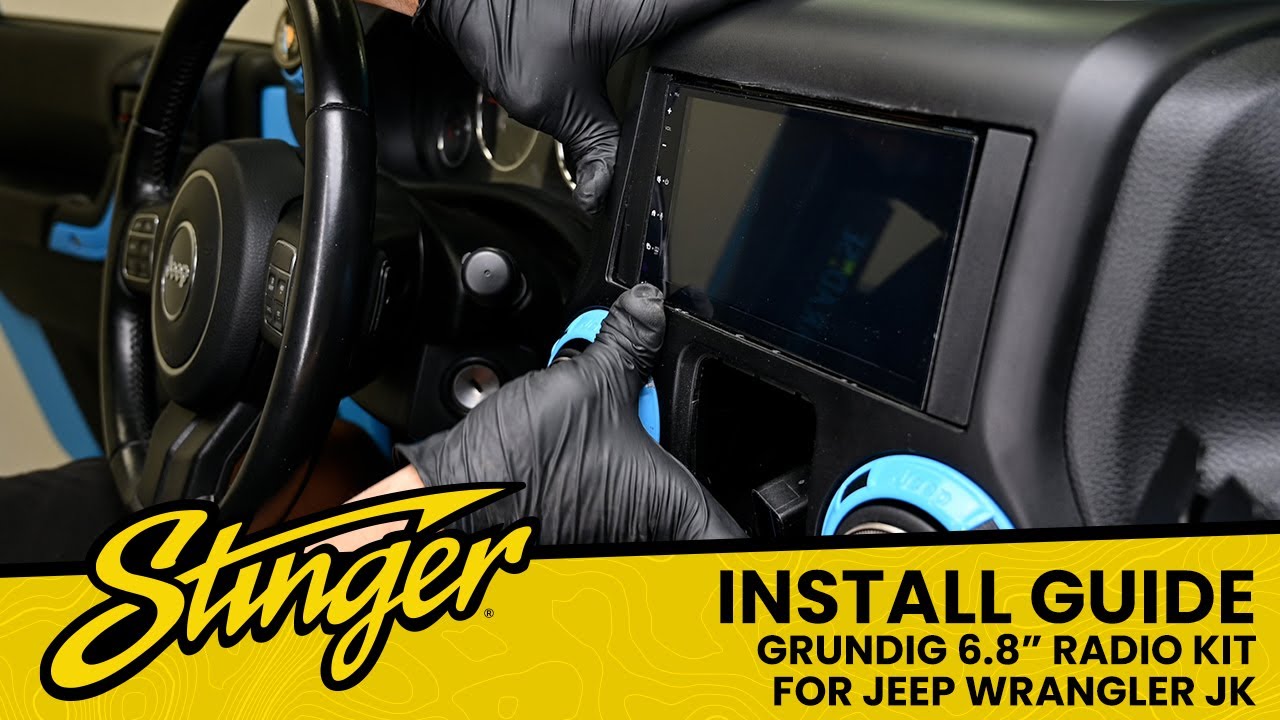 Install: Jeep Wrangler JK Grundig 6.8