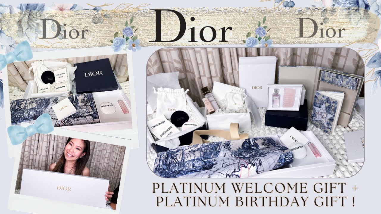 Christian Dior Beauty Haul -  PLATINUM WELCOME GIFT + BIRTHDAY GIFT!! JUNE 2024  PROMO CODES