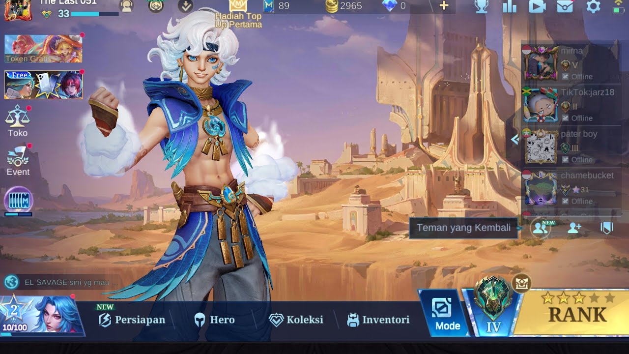 BUILD DYROTH TERSAKIT 2026 DIJAMIN VICTORY PUSH RANK 