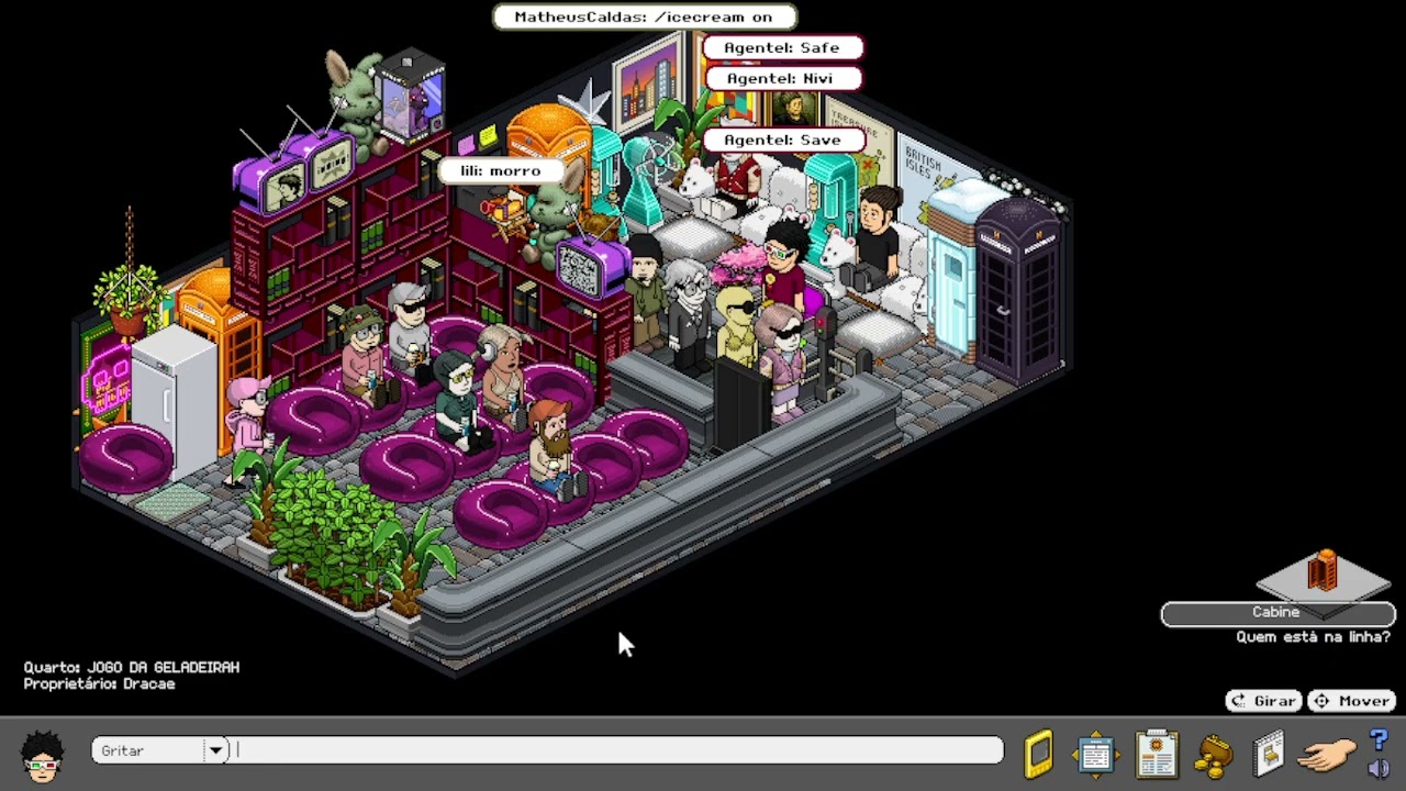 Habbo Origins - PARTIDA INSANA! Jogo da Geladeira  [04/01/2026]
