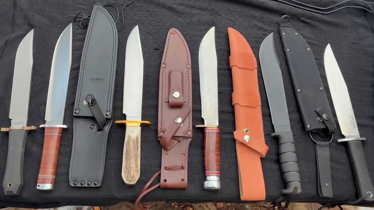 Hunting Survival Knives -6 Classics - Collection Officially Complete 