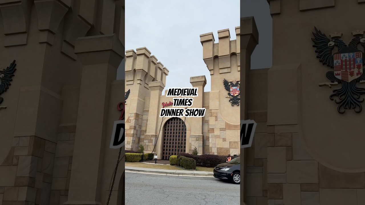 Come with us to a super unique dining experience at Medieval Times