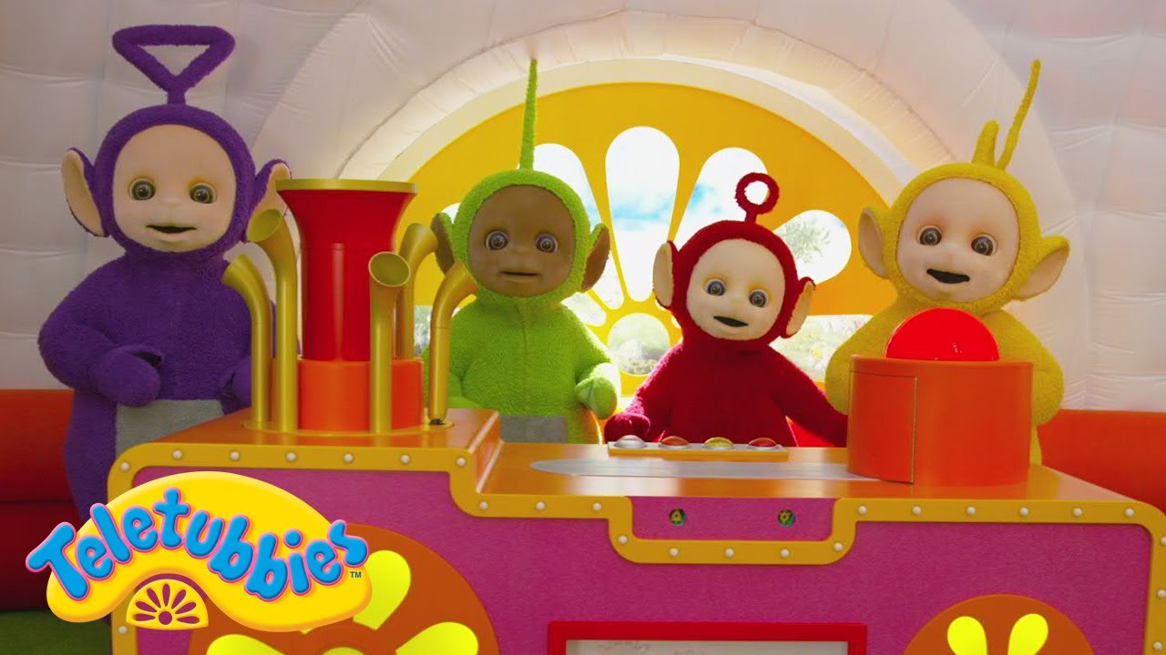 Tubby Uppy Downy Sjov: Op & Ned med Teletubbies! | Teletubbierne - WildBrain | Episoder i fuld HD