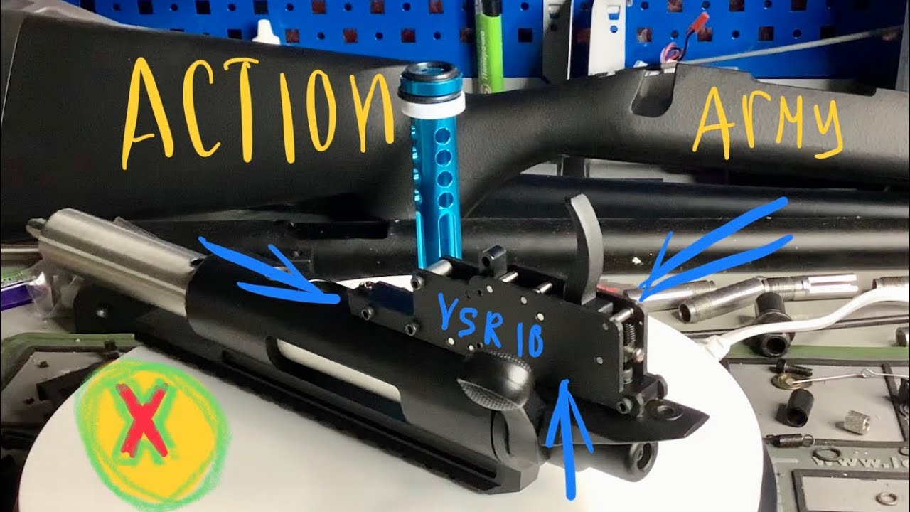 КУРКОВАЯ ACTIONARMY VSR10 &mdash; ПОКУПКА ДЛЯ РУКАСТЫХ.