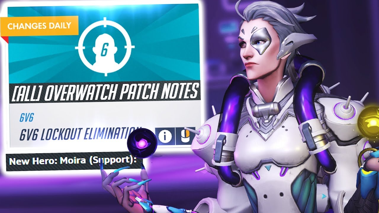 OVERWATCH'S HUGE UPDATE! NEW ARCADE AND MOIRA IS HERE!