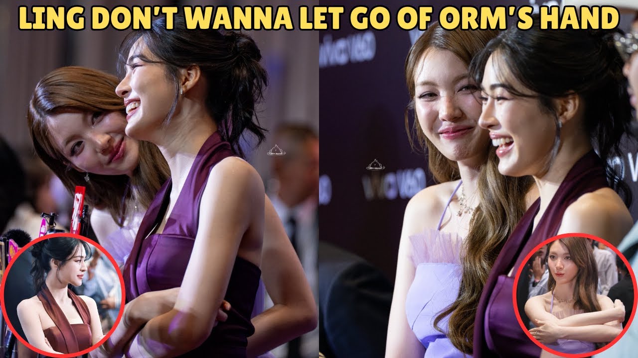 Ling don't wanna let go of Orm's hand 🤭