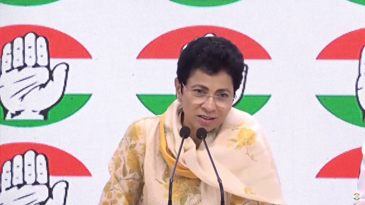 Live Press Confrence I Kumari Selja I AICC Hedaquaters