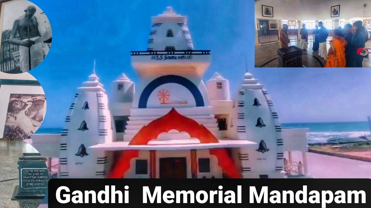 Gandhi Memorial Mandapam Full Video📽️/ located kanyakumari 🏖️