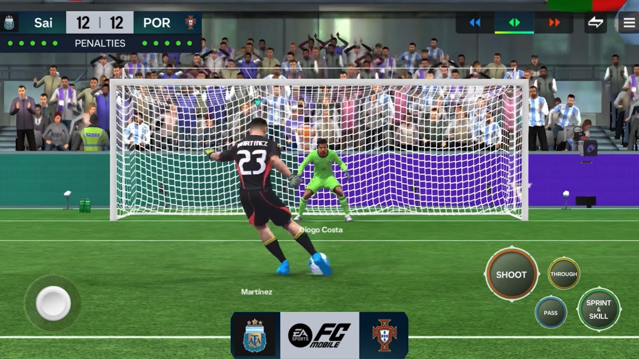 Серия пенальти FC Mobile 26 #7 | Аргентина против Португалии | #fcmobile
