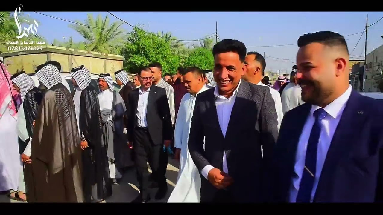 مشية خطوبة الشاب المهذب عباس الميالي بحضور مشايخ وسادات النجف الاشرف / المصور سبطين حميد 07813471329