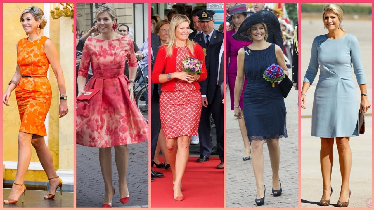 Queen Maxima Of Netherland in her royal midi style #trending #fashion #beauty #viral