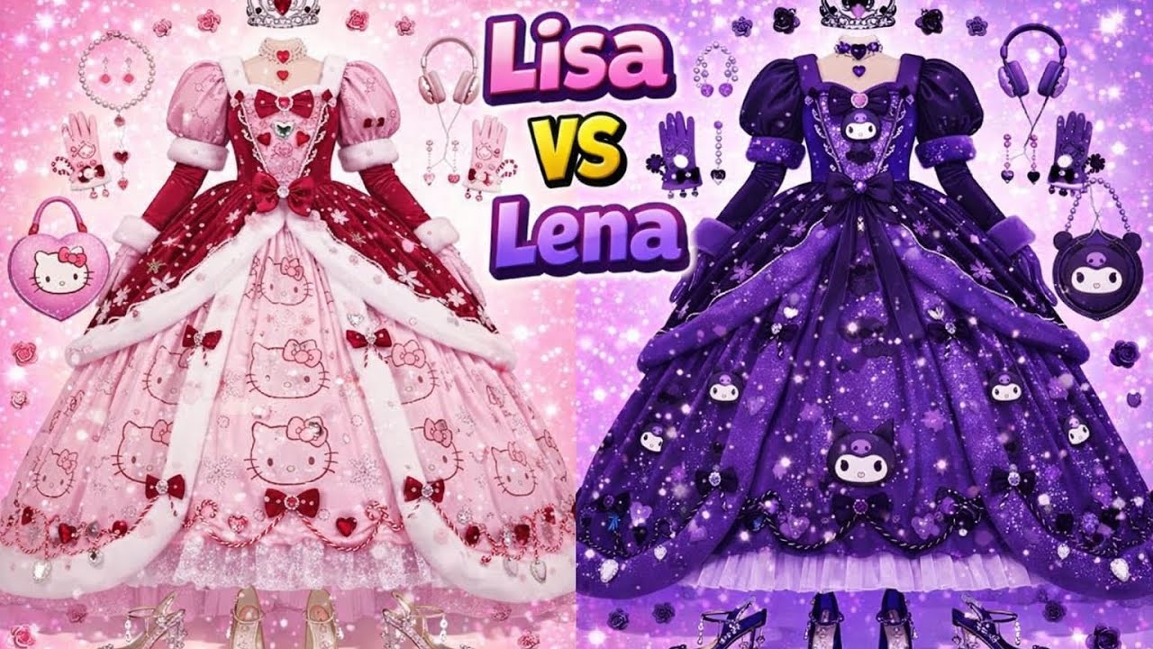 Lisa or Lina new adventure video choose your choice lisa and Lina 
