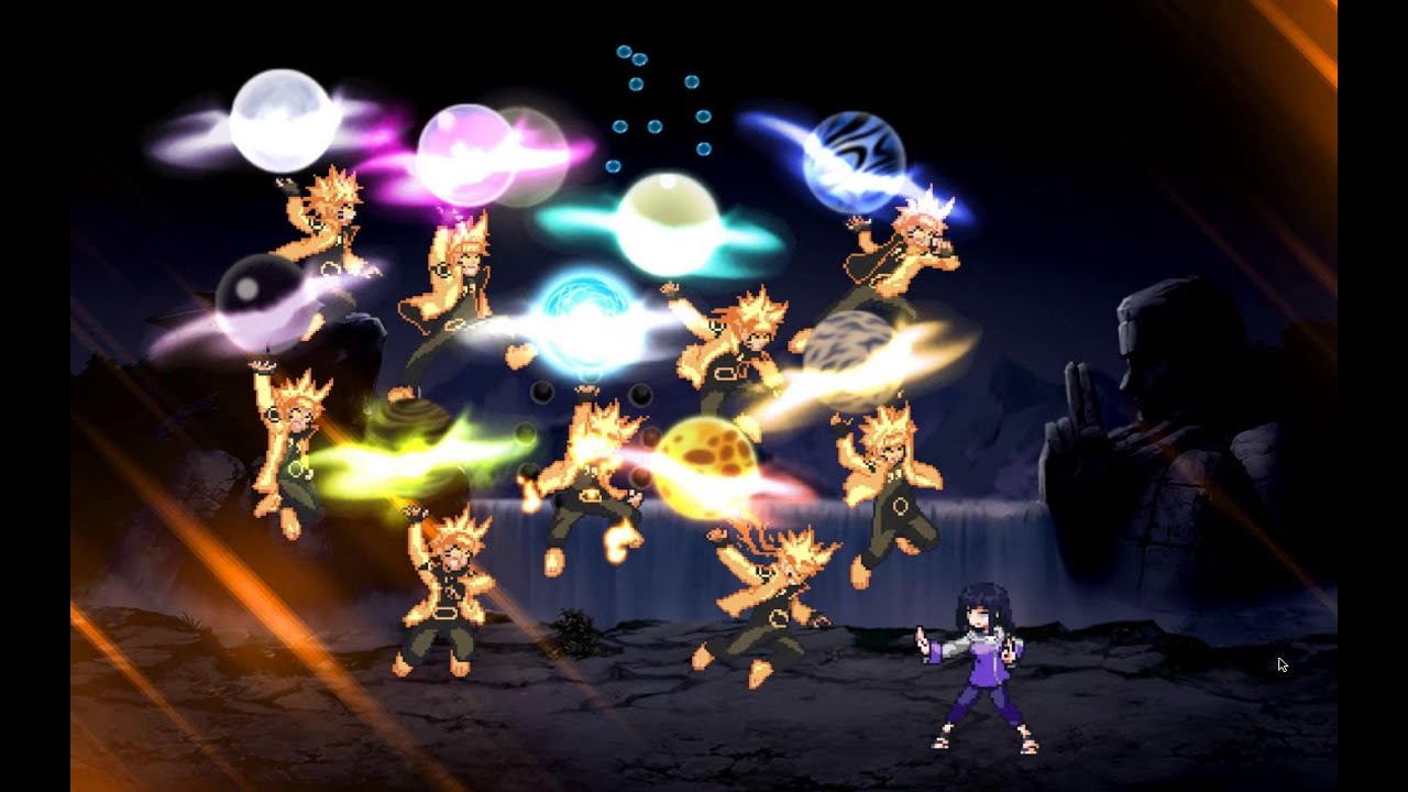 M.U.G.E.N. ll Sage Art: Super Tailed Beast Rasenshuriken By Uzumaki Naruto