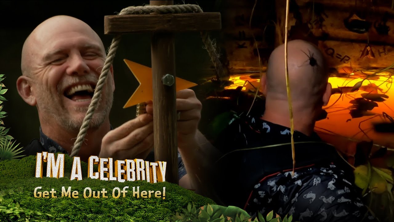 Mike Tindall covered in SPIDERS in 'Critter Cruise' Challenge|I'm A Celebrity... Get Me Out Of Here!