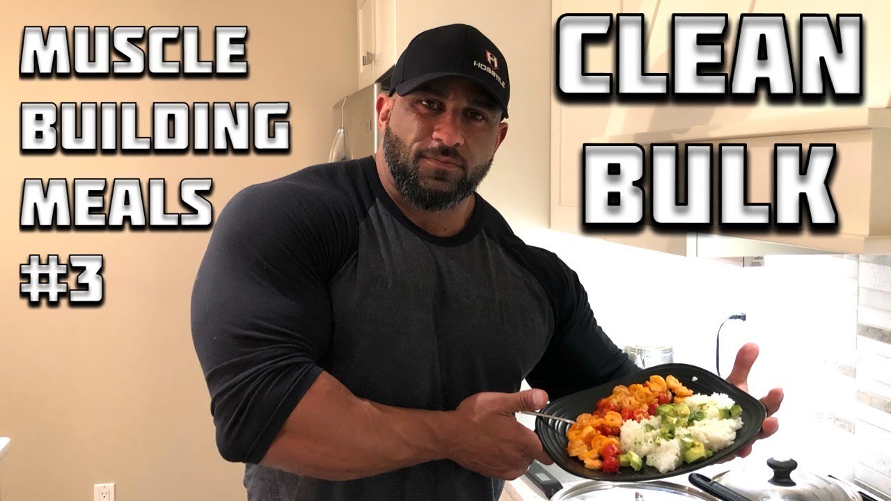 MUSCLE BUILDING MEALS #3 - 672 Cal Clean Bulking Meal!